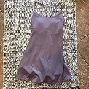 Halara plush active backless dress